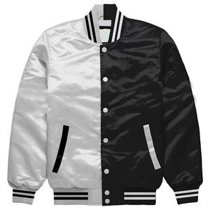 Leather Sleeves Trending Material Varsity <b>jacket</b> for men <b>patchwork</b> breathable Durable sustainable top Design Men Varsity <b>jacket</b> - Product Image 1