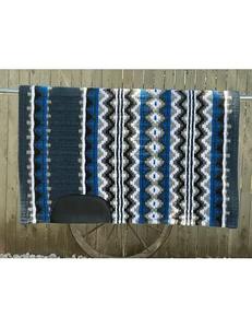 Handwoven Eco-friendly Wool Western Saddle <b>Blanket</b> Durable Comfortable Horse Pad Customizable Wholesale Equestrian Tack Factory - Product Image 1