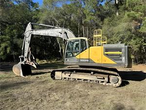 เครื่องขุดติดตาม25ตันเครื่องขุด EPA เครื่องยนต์2015วอลโว่ EC250EL การบำรุงรักษาที่ดี - Product Image 5