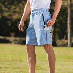 Tissu Oxford imprimé décontracté pour hommes, décoration en dentelle écologique, logo personnalisable, short respirant à séchage rapide, cadeaux d'événements - Product Image 3