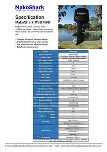 Motor fueraborda diésel MakoShark de 150HP - Product Image 2