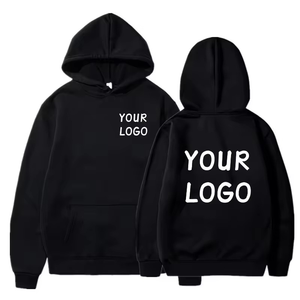Sweat-shirt à capuche décontracté pour hommes et femmes, pull de couleur unie, personnalité de la rue, cadeaux personnalisés, bricolage personnalisé LOGO de votre marque - Product Image 6