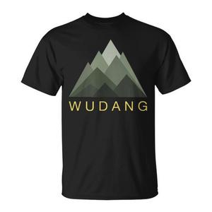 T-shirt Taoista della Montagna Wudang, nera, unisex, taglia adulta M L XL XXL - Product Image 1