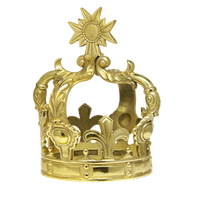 Couronne décorative Produit très vendu Couronne reine et roi de luxe Bonne qualité Fascinators Queens