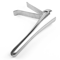 Cusco alta calidad 75X17mm instrumento veterinario espéculo vaginal para control de la natalidad y ginecología diseñado para vírgenes