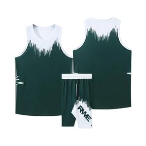 Maillots de basket-ball personnalisables, respirants, légers, à séchage rapide, uniformes d'entraînement pour hommes et femmes, kit de vêtements de sport - Product Image 3