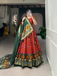 El último diseñador Georgette Doola Silk Printed Lehenga Choli de Fab Zone - Product Image 5