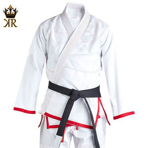 ชุดกีฬาศิลปะการต่อสู้สไตล์ยูโดกิกิโมโนจิจิทสึผ้าคอตตอนออกแบบโลโก้ได้ตามต้องการ - Product Image 4