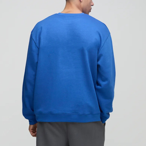 Sweat-shirts à col rond en molleton 100 % coton en gros, impression 3D en relief personnalisée, broderie, taille plus, coupe régulière, respirant - Product Image 5