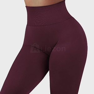 เลกกิ้งออกกำลังกายยกกระชับก้นสำหรับผู้หญิงเลกกิ้งออกกำลังกายแบบไร้รอยต่อ - Product Image 3