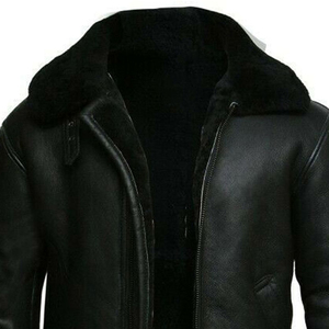 Premium Quality Men's Winter Fashion Leather <b>Canvas</b> <b>Jacket</b> Stylish Top-Direct Wholesale Price Manufacturer - Product Image 3
