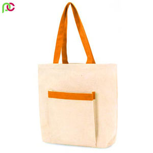 Eco Friendly Cotton Canvas Beach Shopping <b>bag</b> Logo Shop Large Print Woman Woven <b>Clear</b> Blank Shoulder Plain Canvas Tote <b>Bag</b> - Product Image 4