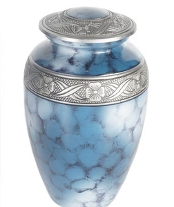 โกศพลาสติกสำหรับเผาศพโกศสีฟ้า - Product Image 1