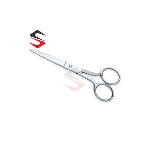 Ciseaux de barbier professionnels en acier inoxydable, ciseaux de coiffure pour salon, lame tranchante, OEM - Product Image 1