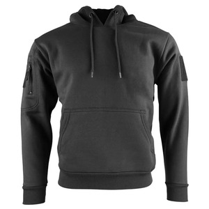 Sweat-shirt à capuche court en coton 100% de haute qualité, sans cordon, en molleton épais, écologique, design à épaules tombantes personnalisé - Product Image 5