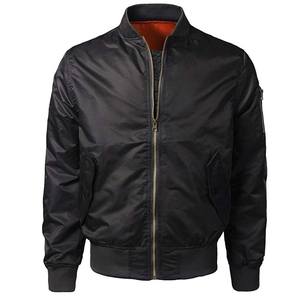 Vêtements d'extérieur veste Bomber personnalisée pour hommes, bon marché, léger, 100% Polyester, vol confortable pour hommes - Product Image 1