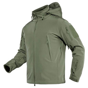 Veste coupe-vent imperméable à l'eau pour hommes Vestes d'extérieur d'hiver pour l'extérieur Vestes de sport Randonnée Course à pied Vestes de pluie - Product Image 2