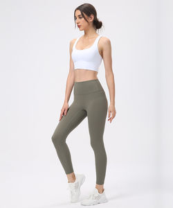 Leggings de yoga pour femmes respirants de haute qualité, tricotés, taille haute, pantalons de sport - Product Image 4