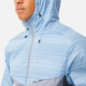 Custom Men's Two-Piece Windbreaker Tracksuit Streetwear Reflective Zip Nylon Plus Size Printed Design Windbreaker Shorts <b>Jacket</b> - Product Image 4