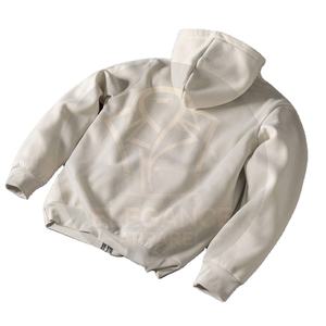 Sweat à capuche décontracté à fermeture éclair pour homme, streetwear, en coton doux de haute qualité, respirant et élégant - Product Image 1