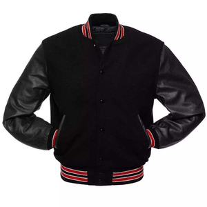 Veste universitaire en laine élégante pour homme, veste de moto d'hiver de haute qualité, motif de lettres personnalisé, couleurs personnalisées, séchage rapide - Product Image 2