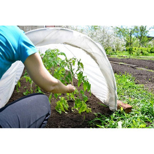 Tela de Cubierta No Tejida AGO2081 AGRO, 1.1x5m, Blanco Invernal, 30G, Resistente al Viento, Plástico PP - Product Image 4