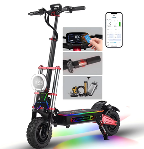 Nouveau Vélo Électrique 60V 6000W 38Ah Vitesse 85km/h 5600W en Alliage d'Aluminium avec LED pour Adultes et Siège Confortable - Product Image 1