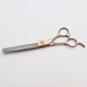 Tijeras de adelgazamiento rectas de acero inoxidable de primera calidad, diseño de lujo, tijeras ecológicas para el cuidado de perros para mascotas - Product Image 2