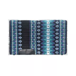 Tapis de Selle Western en Feutre de Laine de Qualité Supérieure, Prix Direct Usine, Nouveau Design, Respirant, Confortable et Durable, Couleur Violet - Product Image 2