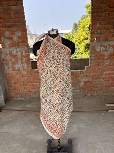 Cotton Traditional Scarves & <b>Shawls</b>-Sarongs Traditional Cotton Sarongs Elegant Scarves & <b>Shawls</b> Hand Drawn Printed Cotton scarfs - Product Image 4