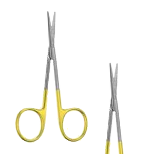 Tijeras de estrabismo de alta calidad Supercut 114mm de largo recto quirúrgico Manual de acero inoxidable instrumentos certificados CE hechos - Product Image 1