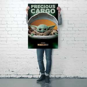Le graphique imprimé numériquement de Mandalorian Precious Cargo Grogu - Product Image 2