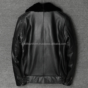 <b>Men's</b> Plus Size Casual Outwear Leather <b>Jacket</b> Padded Thin <b>Velvet</b> Motorcycle Coat with Hooded Collar Canvas Biker Style - Product Image 6