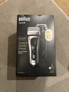 Braun Maquinilla de Afeitar Eléctrica para Hombre, Maquinilla de Afeitar Eléctrica en Seco y Húmedo, Serie 8, 8560cc, Original, 4 + 1 Elementos de Afeitado y Recortadora de Pelo Largo de Precisión - Product Image 2