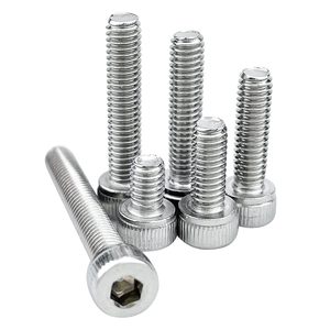 M3 M4 M5 M6 M8 M10 M12 M14 din912 A2 A4 thép không gỉ hình trụ đầu Hex ổ cắm đầu vít Allen bu lông đồ nội thất gỗ - Product Image 1