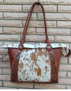 Bolso bandolera con flecos de cuero turquesa bohemio de lujo con solapa bordada de piel sintética, bolso de hombro con borlas bohemias, bandolera de estilo occidental - Product Image 2