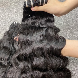 2023 ondas profundas sueltas mejor calidad 100% crudo camboyano HD para pelucas con cierre Frontal de encaje precio al por mayor paquetes de ondas de cabello Natural - Product Image 3