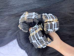 เทปต่อผม100% ผมมนุษย์ธรรมชาติสำหรับผู้หญิงผิวดำผมมนุษย์จากเวียดนาม - Product Image 2