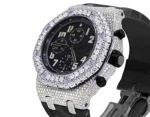Montre pour homme sertie de diamants glacés, livraison gratuite, montre de luxe pour homme, montre de créateur et de mode pour homme - Product Image 2