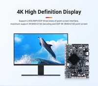 Rockchip RK3288 Placa base de desarrollo industrial Wifi BT LAN 4G LVDS 2G + 32G ARM Embedded Industrial Android Linux RK3288 Board