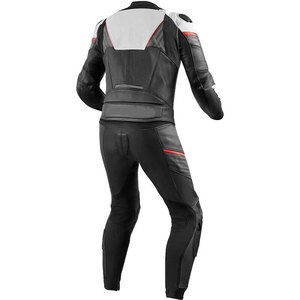 Veste de moto pour hommes avec logo personnalisé en vente entière Ensemble de costume Veste en cuir pour la course de haute qualité - Product Image 2