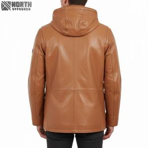 Men's Premium Quality Leather Duffel Jacket Custom Colors Thin New Winter Formal Wear For 2025 <b>Racer</b> Bomber Jacket Custom - Product Image 2