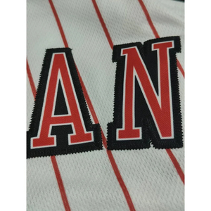 Top personalizado bordado transpirable últimas camisetas de baloncesto con logotipo personalizado sin mangas 100% poliéster - Product Image 5