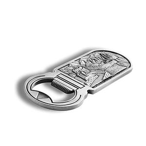 Décapsuleur porte-clés de luxe en alliage de zinc, imprimé UV, fait main, design personnalisé - Product Image 3