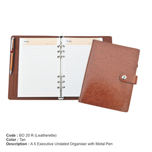 Đa năng 154 trang dateless A4 máy tính xách tay với bút Tặng ý tưởng cho nhân viên văn phòng bìa da dây-<span class=keywords><strong>o</strong></span> Nhật Ký - Product Image 5