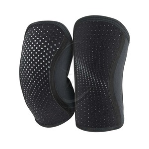 Haltérophilie Squat Fitness Genouillères (Une Paire) Genou Soutien En Gros Exercice Courir Gestion De La Douleur Arthrite Douleur 7mm - Product Image 1