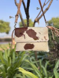 Femmes élégant cheveux sur fourrure cuir sac à main sac à bandoulière sacs à bandoulière sac à provisions - Product Image 4