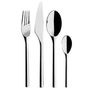 Juego de Cubiertos de Acero Inoxidable Estilo Nuevo en Existencia, Cubiertos Plateados para Bodas, Diferentes Tamaños de Vajilla para Ocasiones Especiales - Product Image 6