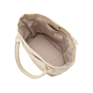 Bolso de mano de pana para mujer de Vietnam Muchos bolsillos Mango Remache Varios tamaños Opciones de logotipo Precio competitivo - Product Image 4