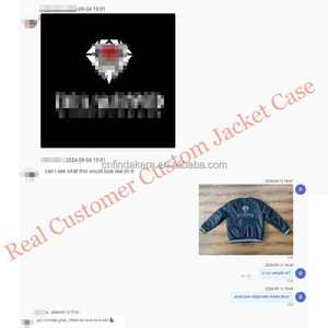 Chaquetas de Cuero y Lona Avirex de Invierno Hechas a Medida con Cuello Alto para Hombre - Product Image 3